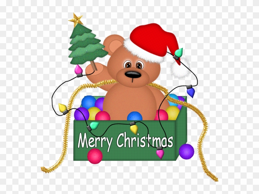 Clipart Christmas Bear - Christmas Bear Clip Art #32595