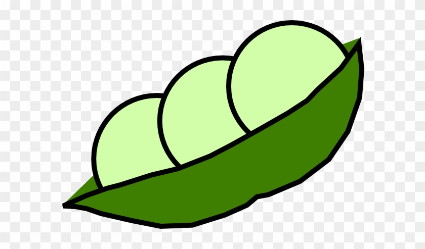Pea Clipart - Peas In A Pod Clipart #32623