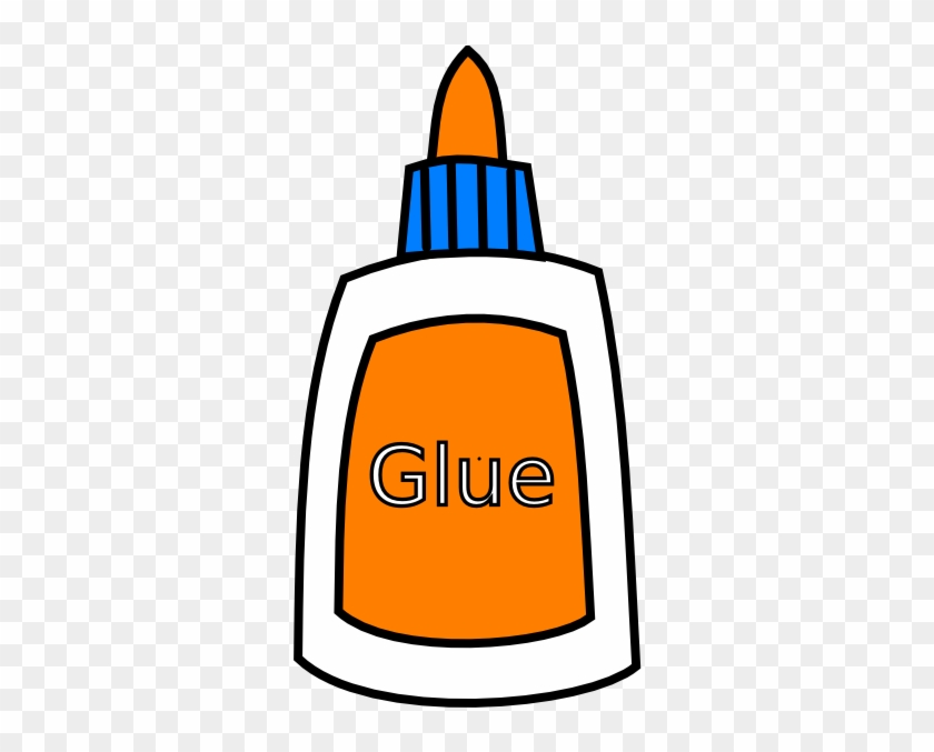 Color Glue Bottle Clip Art At Clker - Glue Clipart #32668