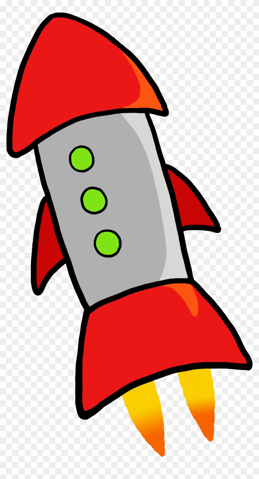 Rocket Clip Art Free Free - Rocket Clipart Png #32755