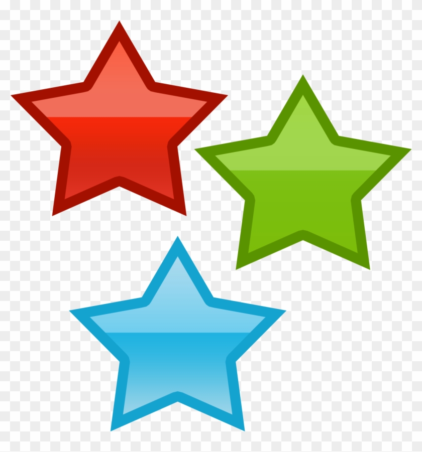 Three Stars By Worddraw Three Stars By Worddraw - Clip Art 3 Stars #32884