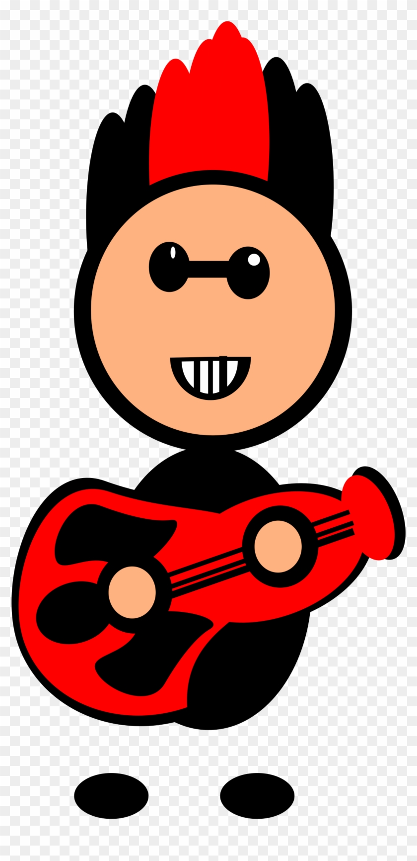 Rockstar Clipart - Cartoon Rockstar #32888