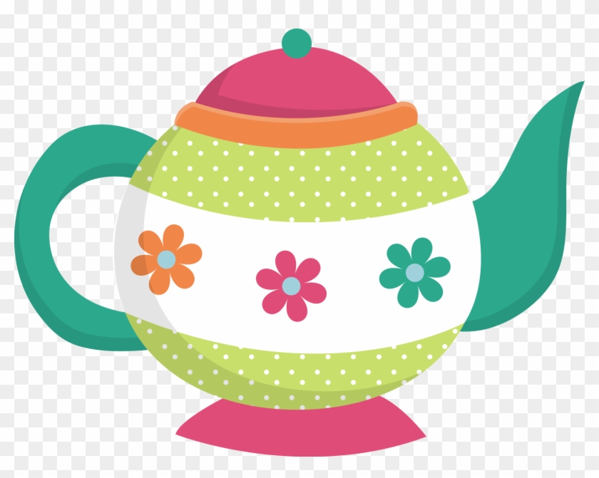 Kitchen Clipart, Tea Pots, Tea Parties, Tea Time, Chocolate - Tea Kettle Clip Art #32932