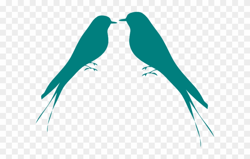 Love Birds Clip Art - Bird Silhouette #33216