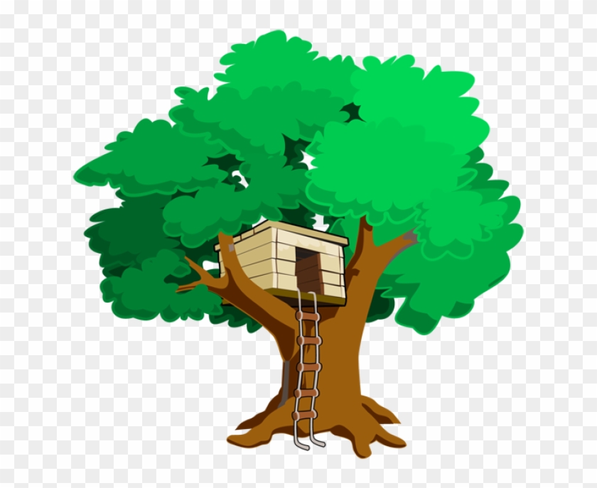 Clipart Info - Tree Top House Cartoon #33235