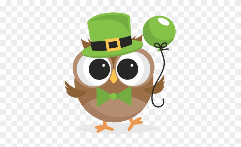 Irish Owl Svg Scrapbook Cut File Cute Clipart Files - St Patricks Day Clipart #33348