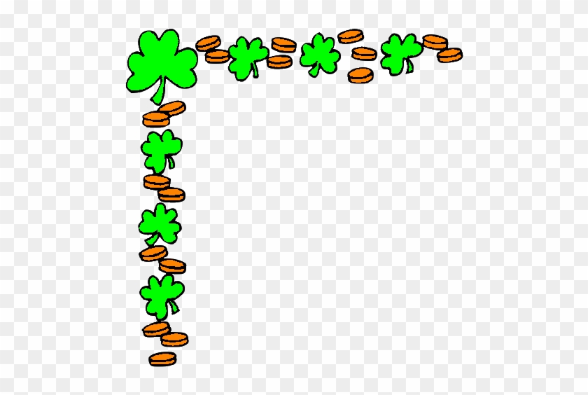 Cornerleft - - St Patricks Day Border Clip Art #33559