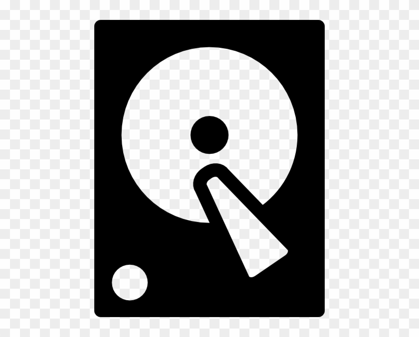 Hard Disk Icon Clip Art - Hard Disk Icon Vector #33639