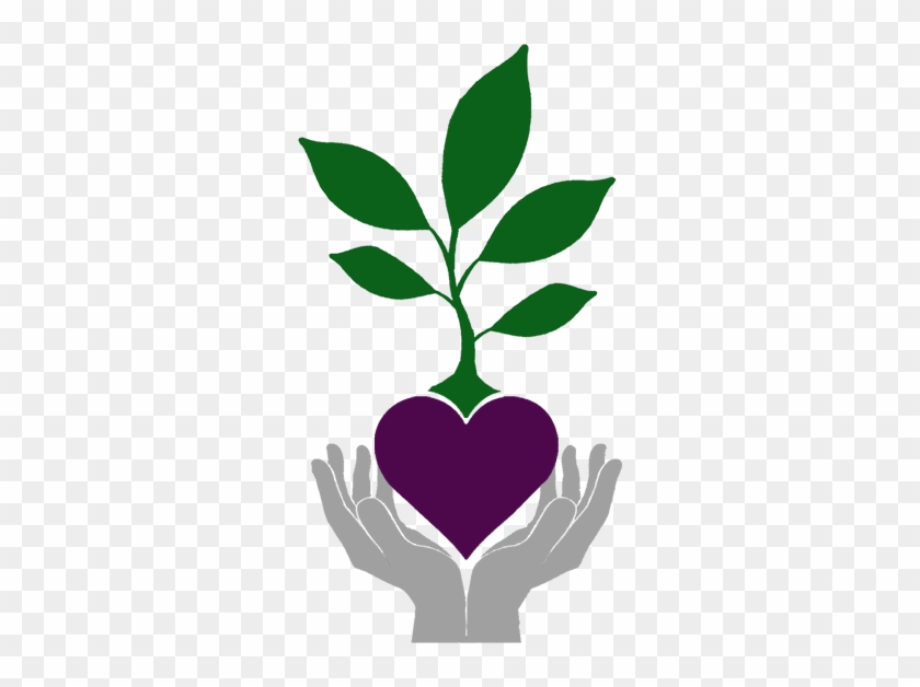 Hands Holding Heart With Plant Growing Out Of It - Pretreatment Guide For Homeless Outreach & Housing #33657