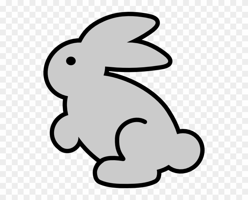 Bunny Clipart Black And White #33672