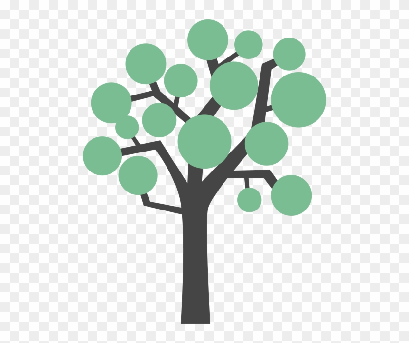 A Tree With Leaves Growing On It - Growing Tree Icon Png #33732