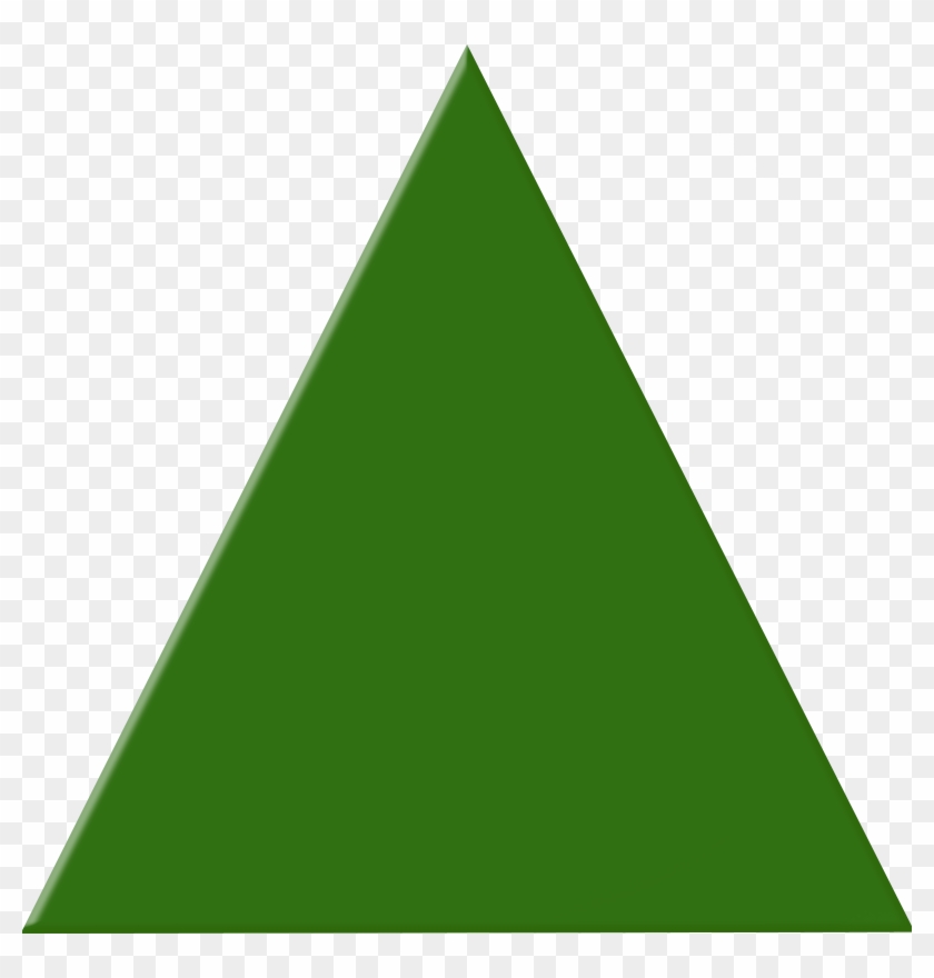 Http - //www - Clker - Com/cliparts - Triangle - Green Triangle Clipart #33786