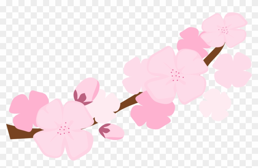 Plum Blossom Tree Clip Art - Cherry Blossom Clip Art Png #33850