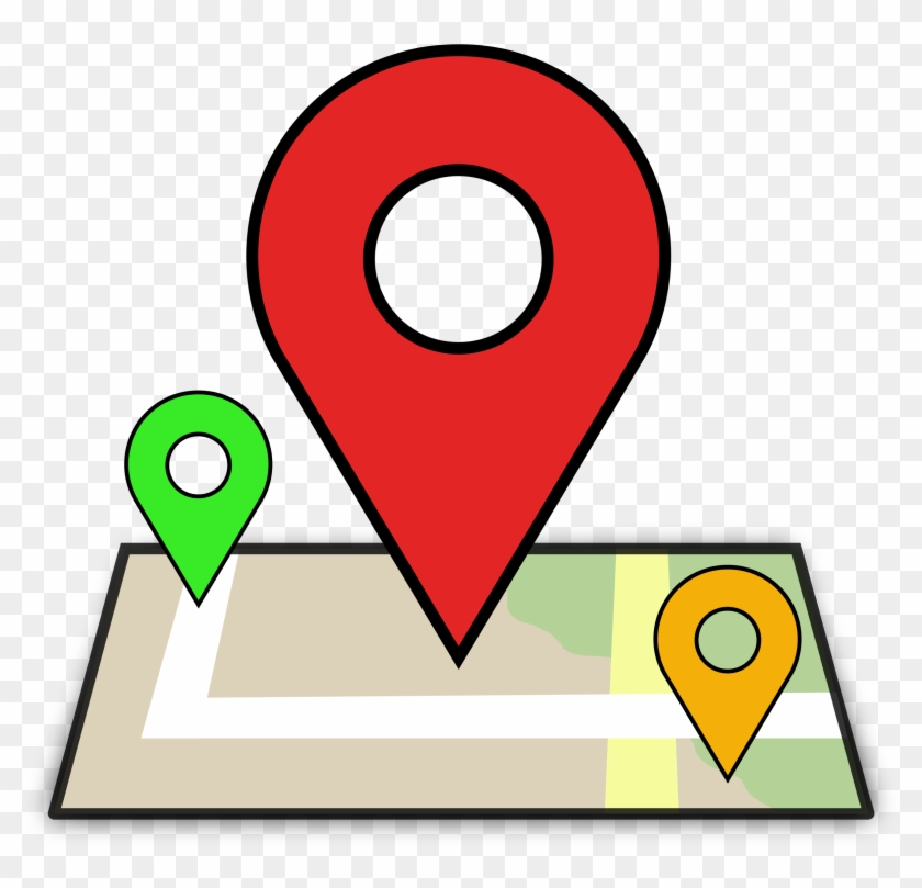 Computer Icons Map Clip Art - Location Clipart #33885