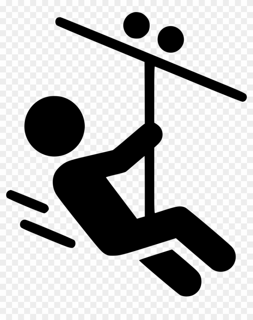 Ziplining Clipart Zip Line Svg Png Icon Free Download - Zipline Clipart #33913