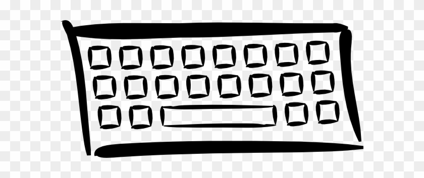 Keyboard Clip Art - Computer Keyboard Clip Art #34046