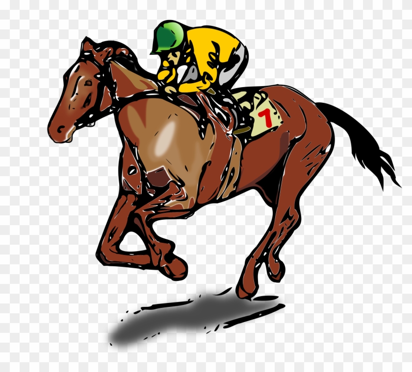 Desire - Clipart - Horse Racing Clip Art #34074