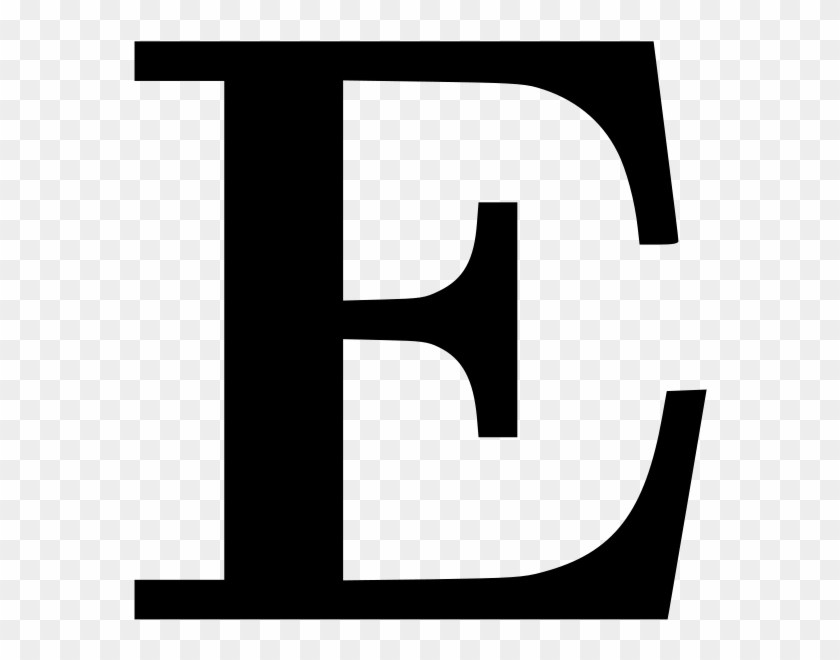 Letter Clipart - Letter E Png #34125