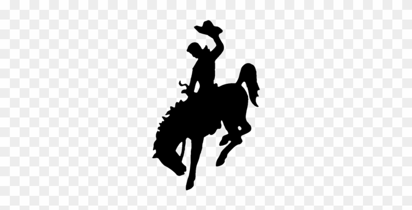 Wyoming Horse Bronc Riding Bucking Clip Art - Bucking Horse Clip Art #34274