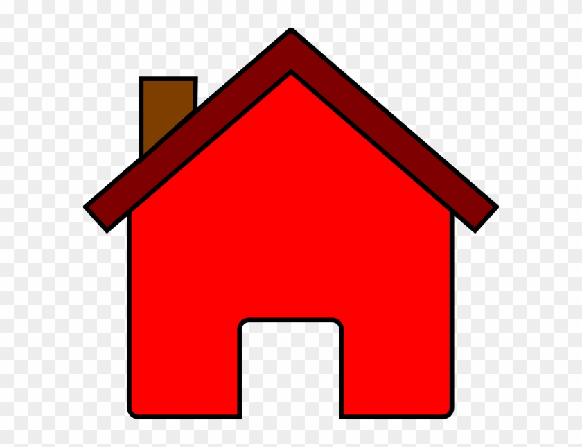 Green House Clip Art - Red House Clipart #34287
