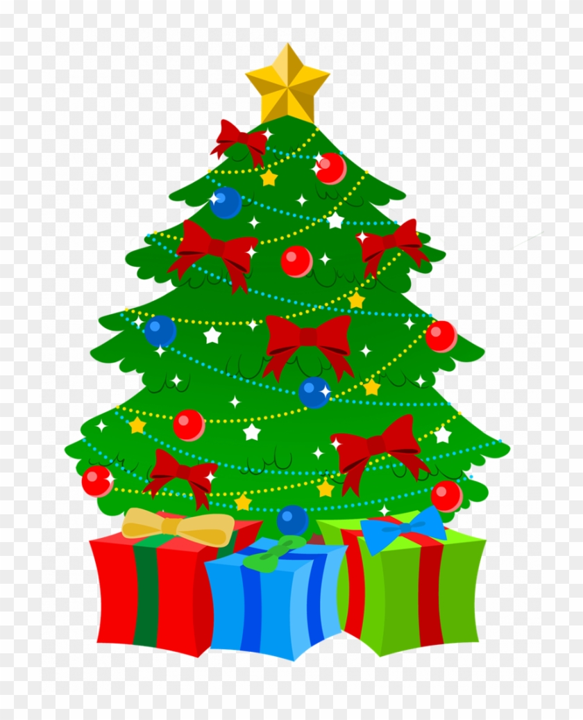 Christmas ~ Christmas Tree Clip Art Free Imageschristmas - Christmas Tree Presents Clip Art #34445