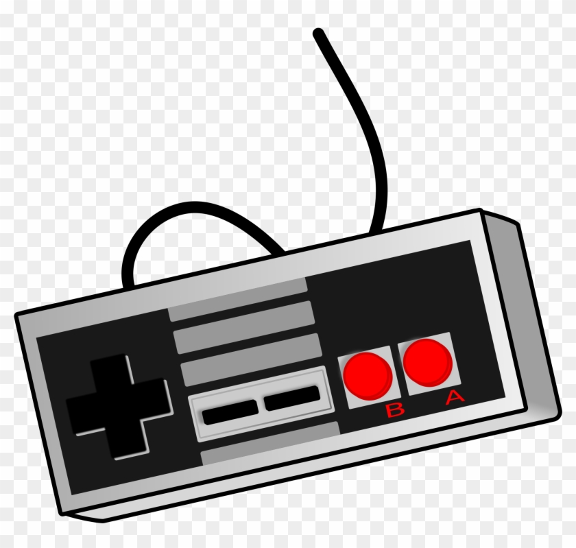 Open - Video Game Controller Clip Art #34541