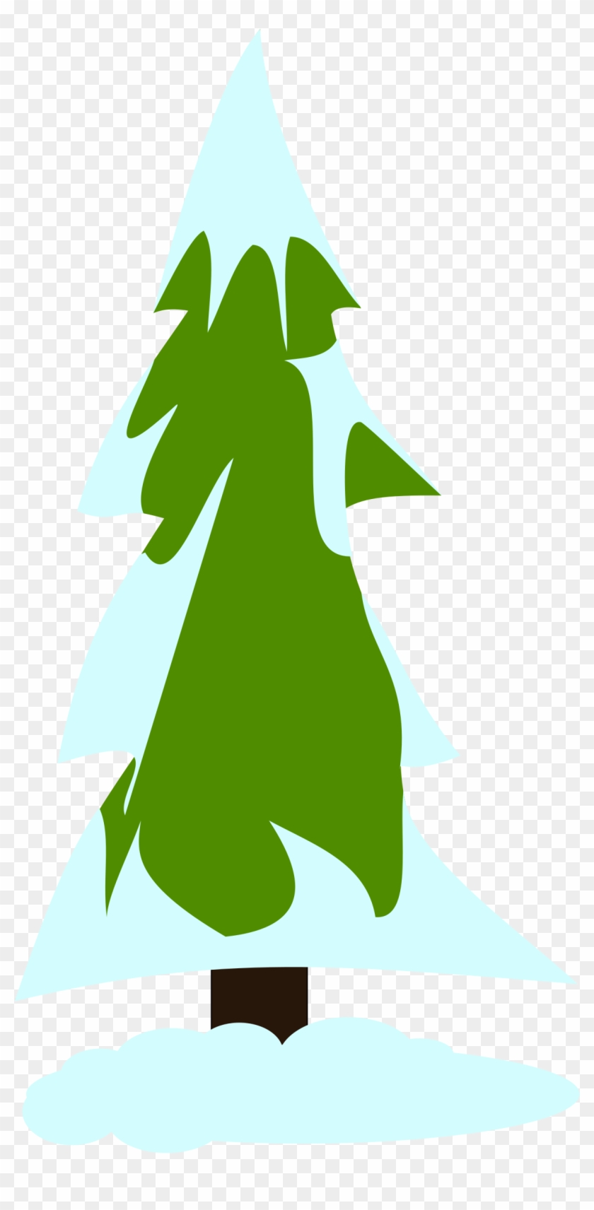 Snow Covered Pine Tree Clip Art Pine Tree Clip Art - Clip Art #34573