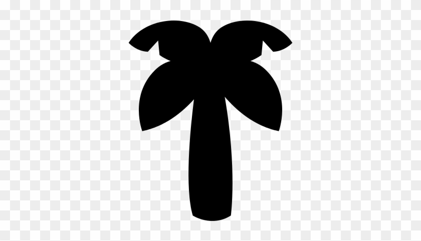 Black Palm Tree Vector - Icon #34601