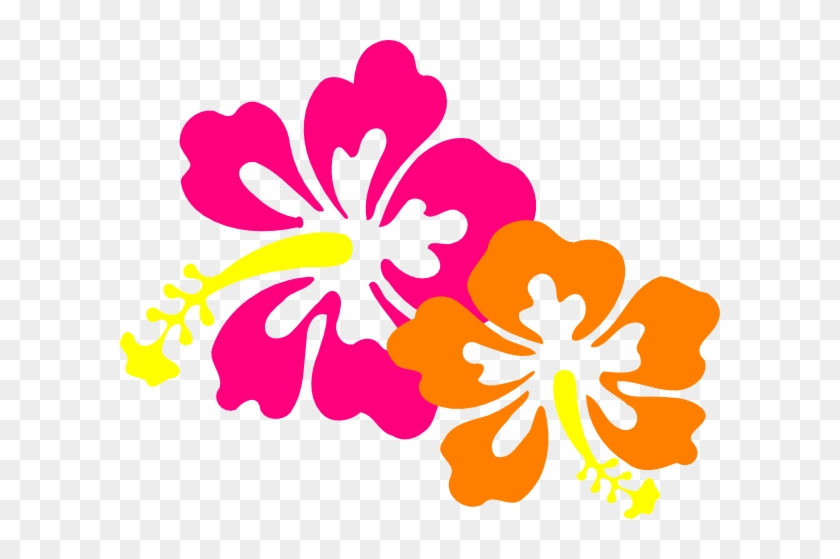 Hawaiian Flowers Clip Art #34686