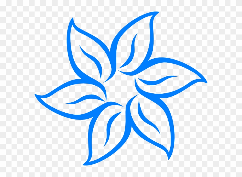 Clipart Info - Flower Clip Art Black And White #34724