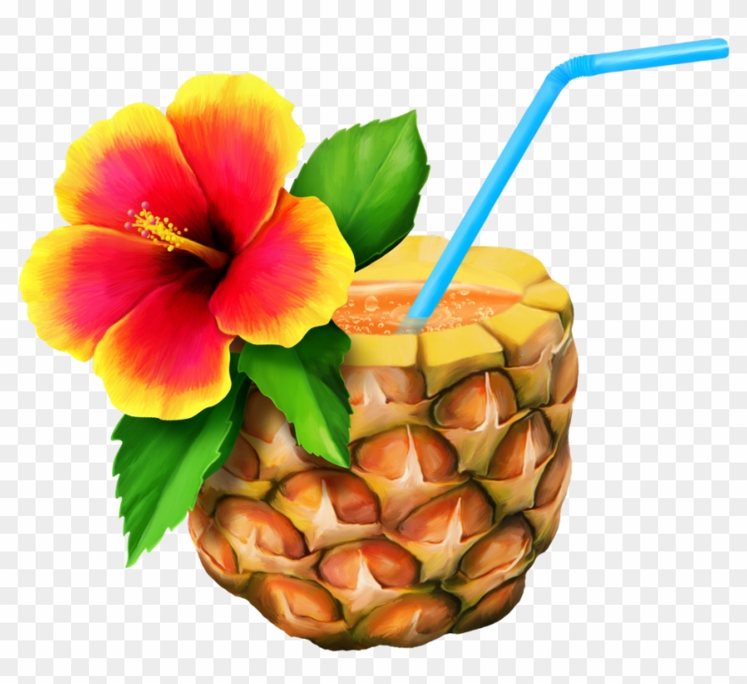 Cuisine Of Hawaii Hawaiian Clip Art - Hawaiian Pineapple Png #34769