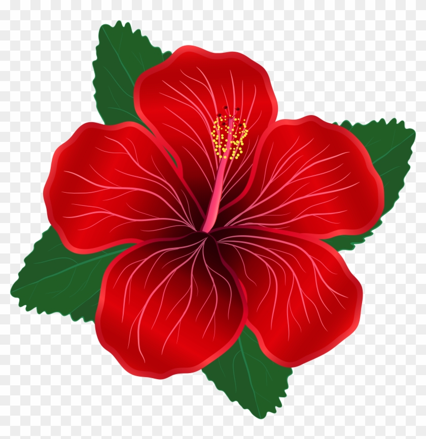 Red Flower Clipart - Red Flower Clipart #34791