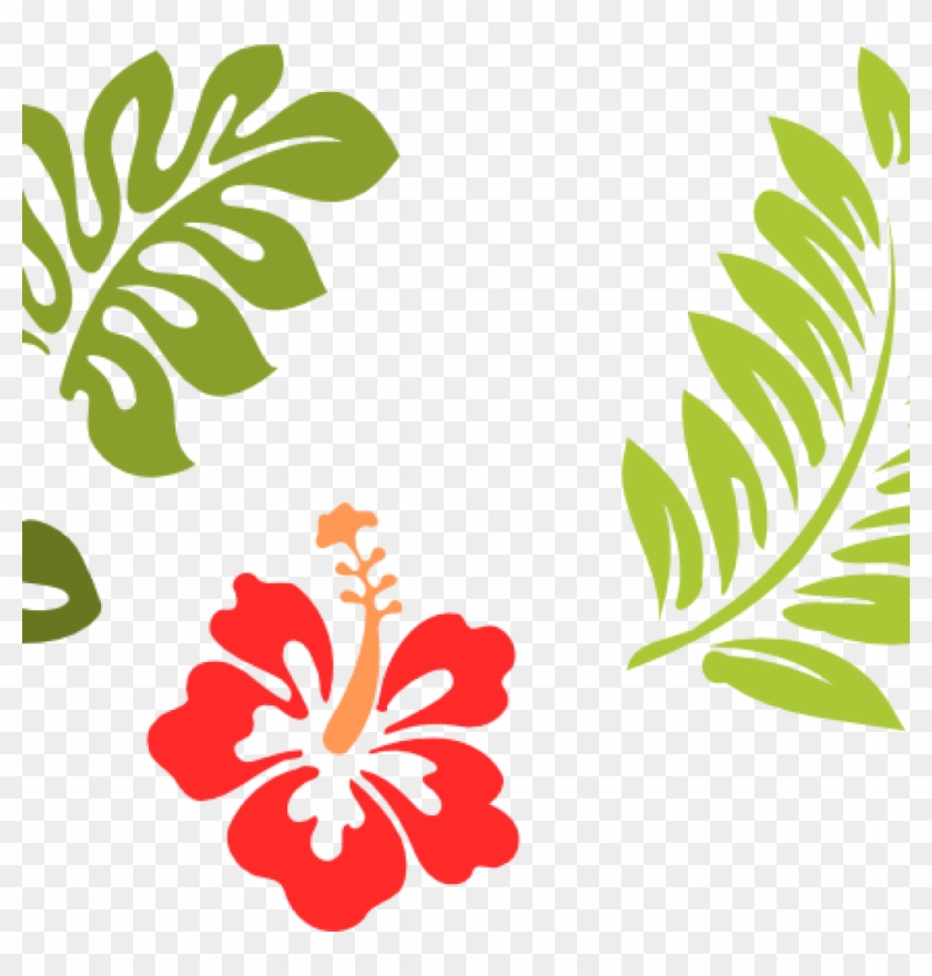 Hawaiian Clip Art Hawaiian Stencils Free 24 Clip Art - Hibiscus Clip Art #34792