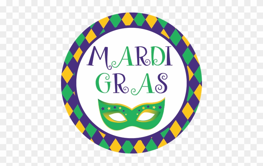 Mardi Gras Napkin Knot - Mardi Gras #34841