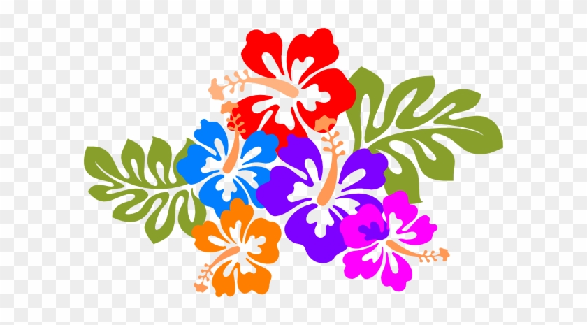 Hawaiian Flower Hawaiian Clipart 6 Hawaii Flower Hibiscus - Hawaiian Luau Clip Art #34922