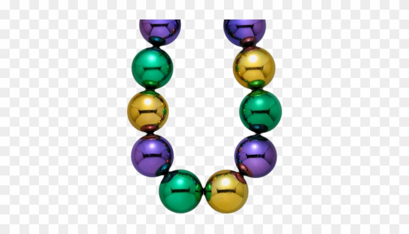 Mardi Gras Beads Clip Art - Transparent Mardi Gras Beads #34970