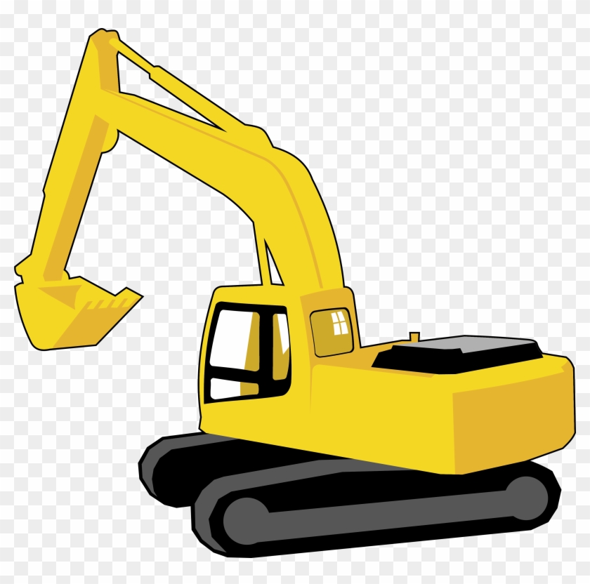 Excavator Graphic Arts Clip Art - Excavator Clipart #35051