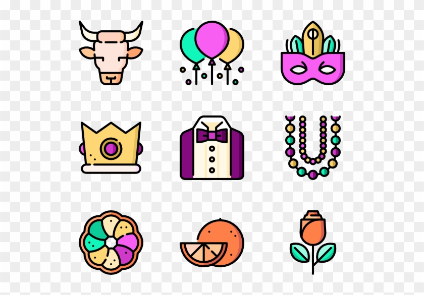 Mardi Gras - Mardi Gras Icons #35057