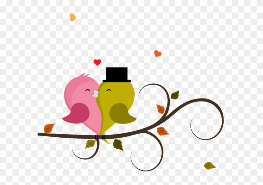 Love Birds Clipart Image - Love Birds Cartoons #35220