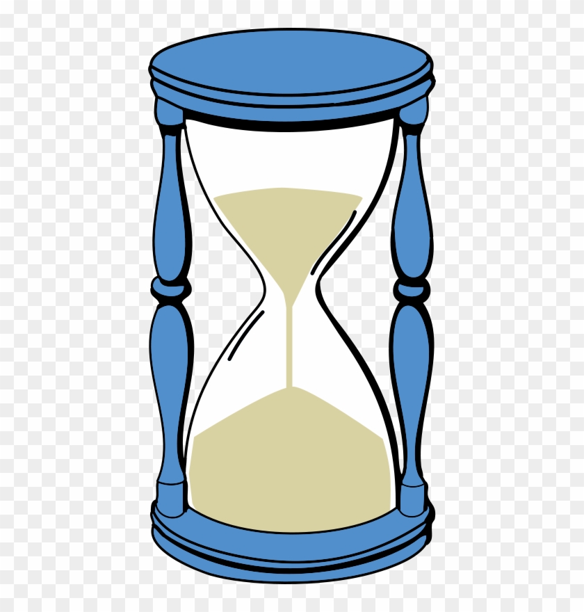 Hourglass With Sand Clip Art - Sand Timer Clipart #35293