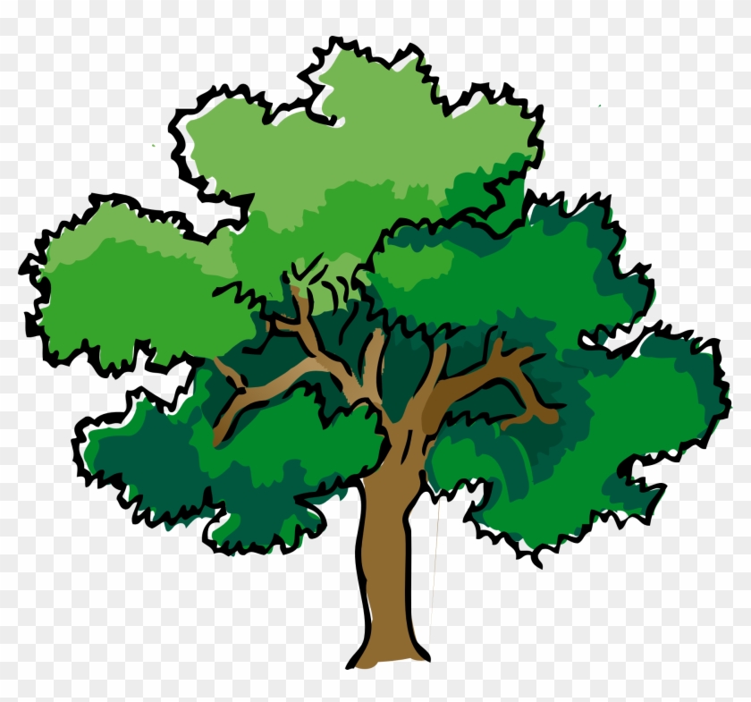 How To Draw Tree - Forest Trees Clipart #35303