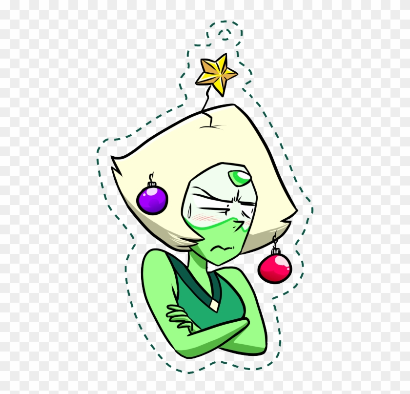 Christmas Light Clipart Transparent Background - Steven Universe Peridot Christmas Tree #35486