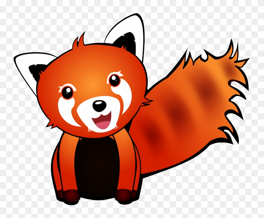 Red Panda Clipart 3 - Clip Art Red Panda #35519