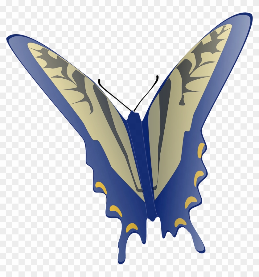 Butterfly Clip Art At Clker - Animated Flying Butterfly Gif #35520