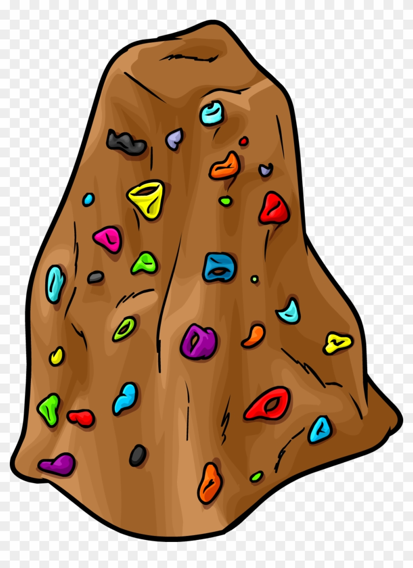 Climbing Wall - Rock Climbing Wall Clipart #35548