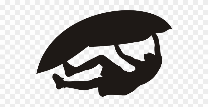 Climber Silhouette Clip Art - Clip Art Rock Climber #35549