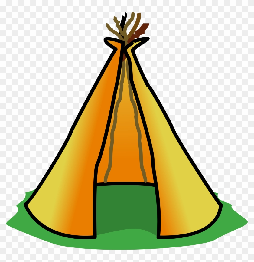 Native American Tee Pee Clipart - Clipart Of Different Types Of Houses #35695