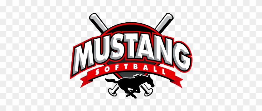 Welcome Mustang Softball Registration For Spring - Mustang Softball Logo #204095