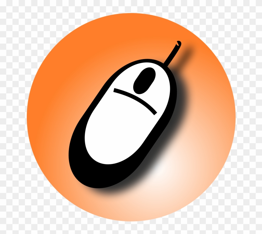 Free Mouse In Ball - Clipart Computer Mouse #204335