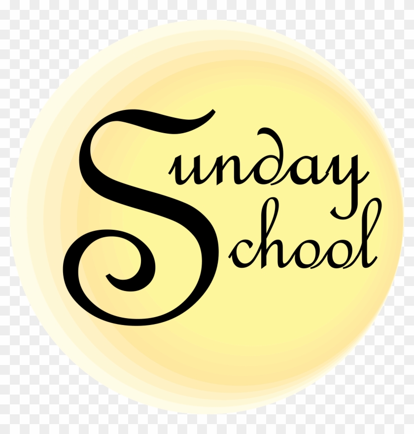 Sunday School Clip Art - Sunday School Word Art #204359
